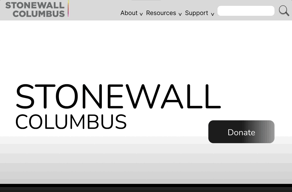 Mid-fidelity Stonewall Columbus task flow